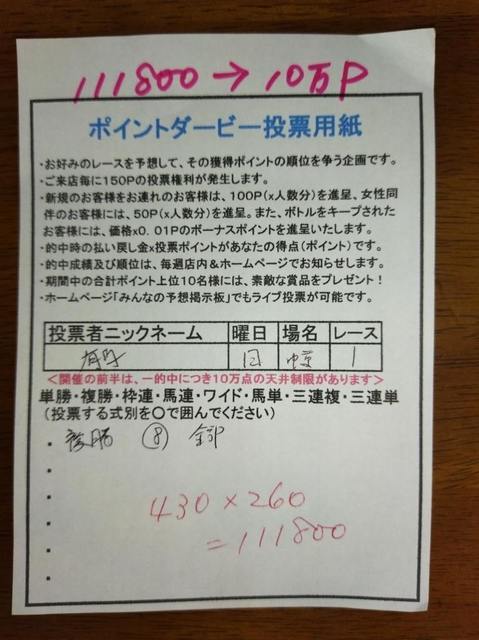 投票用紙 有馬.jpg